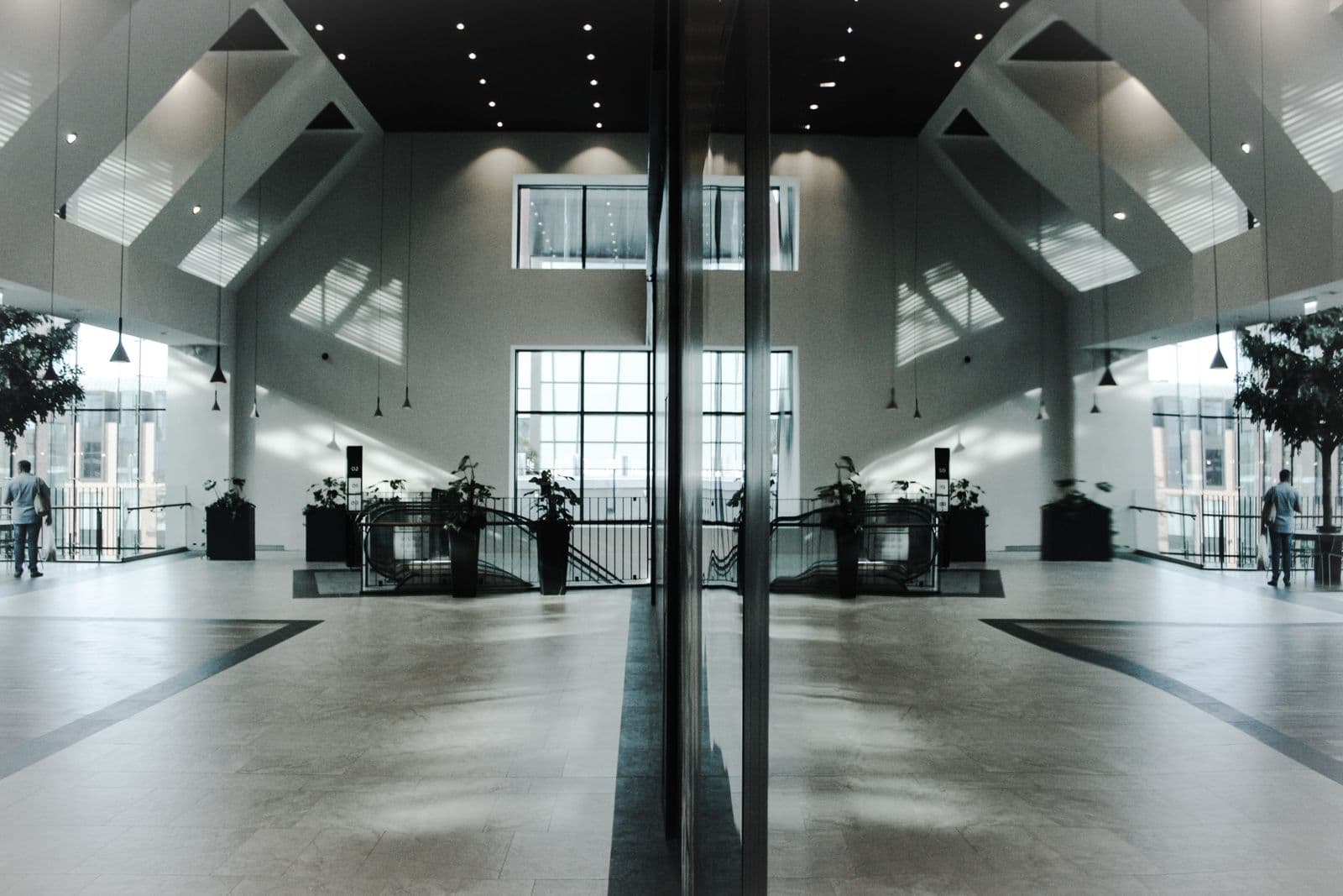 Hall d'immeuble surveillé, gardiennage GGSP